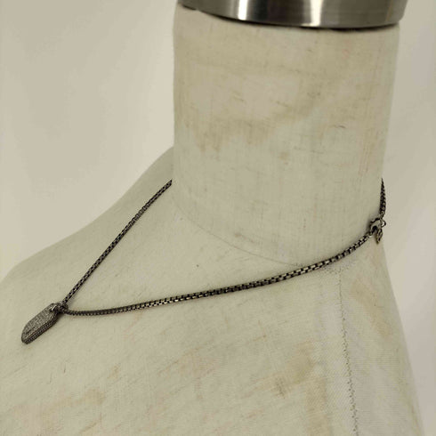 David Yurman SV925 刻印 Dog Tag ドックタグ ネックレス メンズ