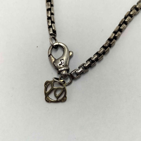 David Yurman SV925 刻印 Dog Tag ドックタグ ネックレス メンズ