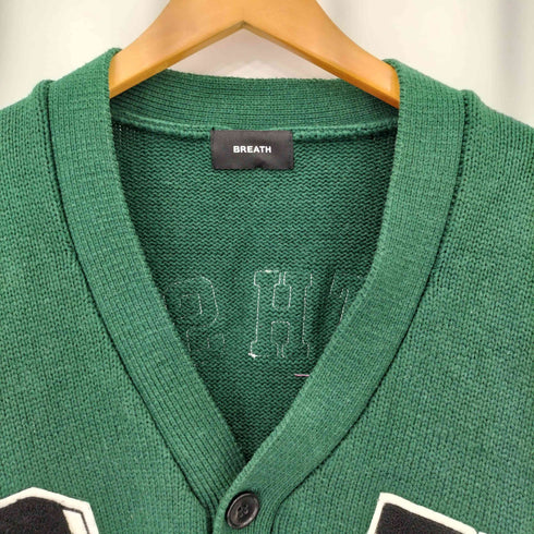 ブレス BREATH BH PATCH KNIT CARDIGAN ニットカーディガン メンズ JPN:L