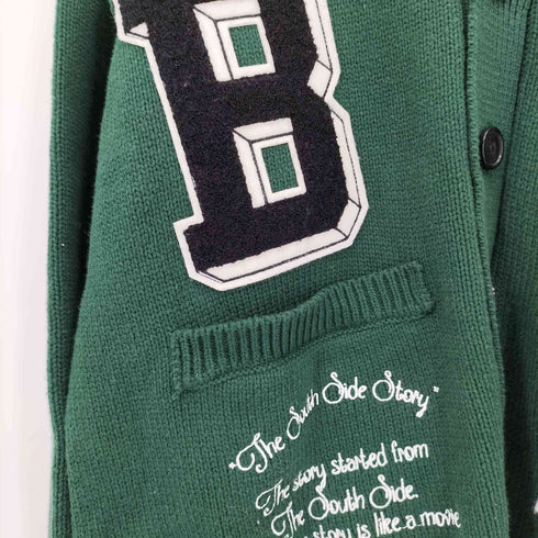 ブレス BREATH BH PATCH KNIT CARDIGAN ニットカーディガン メンズ JPN:L