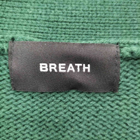 ブレス BREATH BH PATCH KNIT CARDIGAN ニットカーディガン メンズ JPN:L