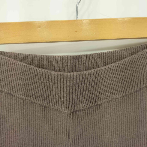 パーバーズ PERVERZE Cotton Rib Line Pants コットンリブラインパンツ レディース FREE