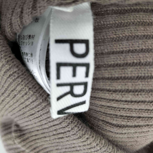 パーバーズ PERVERZE Cotton Rib Line Pants コットンリブラインパンツ レディース FREE