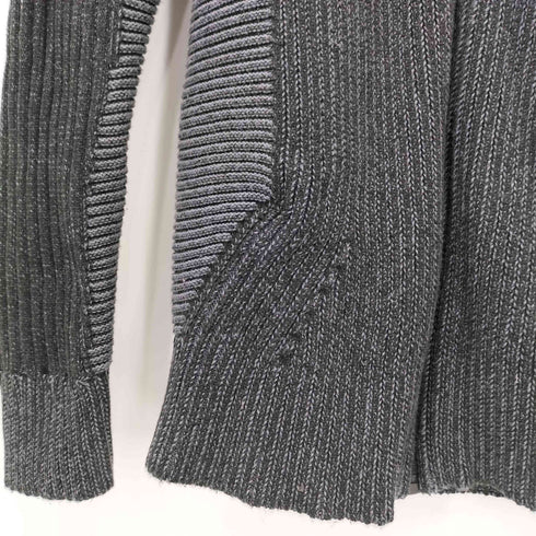 ジースターロー G-STAR RAW plated 3d biker zip thru ドライバーズニット メンズ S