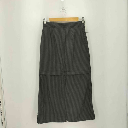 forget-me-nots 24SS Detachable Pin Stripe Skirt デタッチャブル ピンストライプ スカート selecct レディース JPN:M