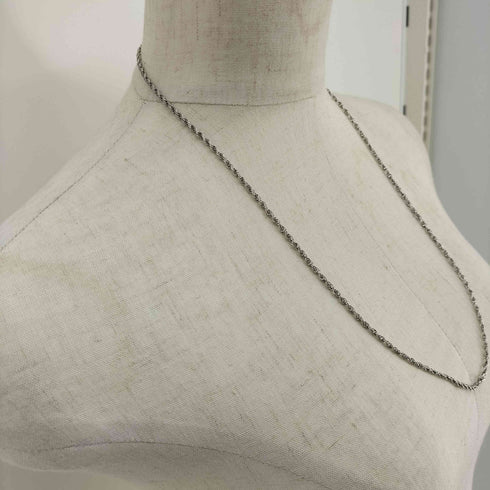 刻印無 シルバーネックレス メンズ
