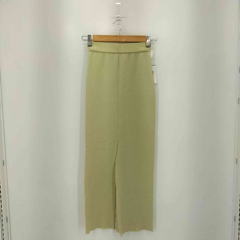 オーラリー AURALEE WOOL SUPER HIGH GAUGE ウールスリットタイトスカート レディース