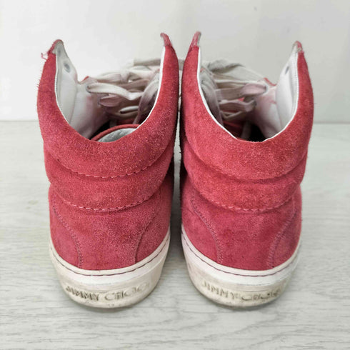 ジミーチュウ JIMMY CHOO BELGRAVIA ベルブラビア スウェード ハイカット スニーカー メンズ EUR:43