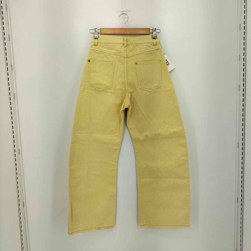 メゾンスペシャル MAISON SPECIAL Curve Silhouette Pants カーブカラーパンツ レディース JPN:36
