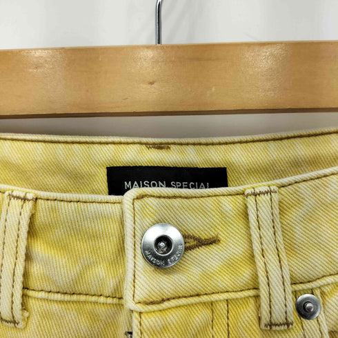 メゾンスペシャル MAISON SPECIAL Curve Silhouette Pants カーブカラーパンツ レディース JPN:36