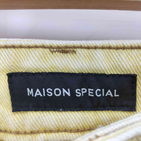 メゾンスペシャル MAISON SPECIAL Curve Silhouette Pants カーブカラーパンツ レディース JPN:36