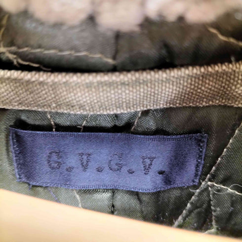 ジーヴィジーヴィ G.V.G.V. ジップアップファージャケット メンズ