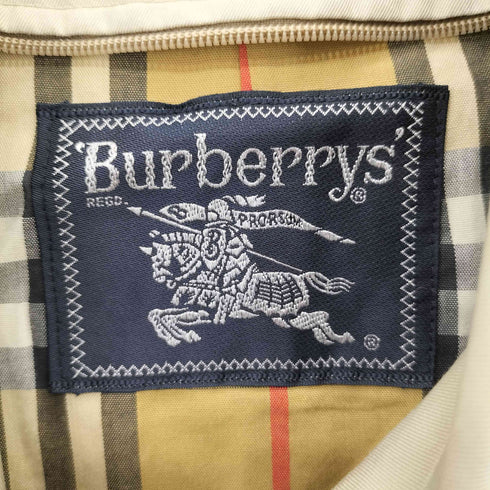 バーバリーズ BURBERRYS 裏ノヴァチェック ステンカラーコート メンズ 90-165-4