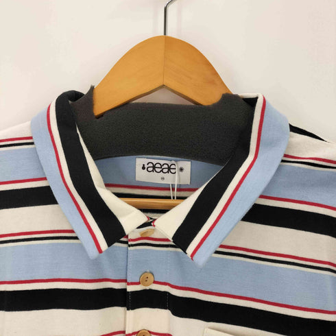 aeae ボーダーL/Sポロシャツ レディース ONE SIZE