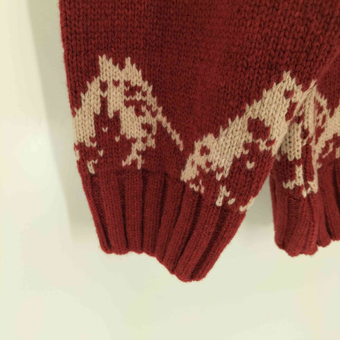 ジースターロー G-STAR RAW HOLIDAY KNITTED SWEATER グラフィックデザインロゴセーター メンズ JPN:M