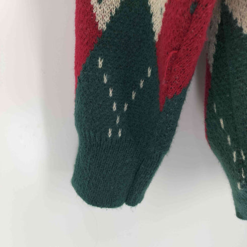 BLANK HOTEL Argyle Jacquard Loose-Fit Sweater メンズ FREE