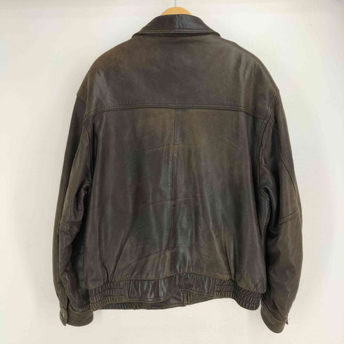 ジップアップレザージャケット メンズ import:XL