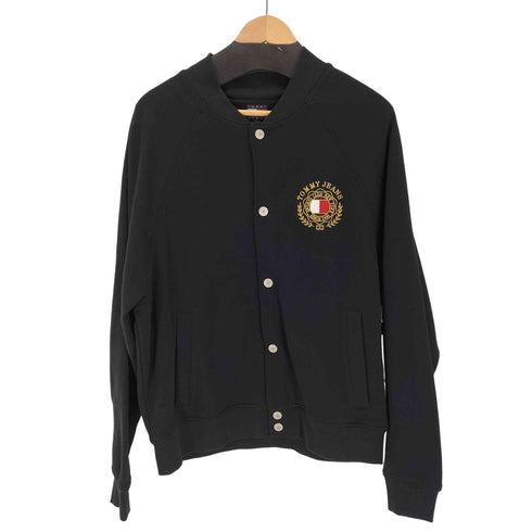 トミージーンズ tommy jeans ロゴ刺繍スタジャン メンズ JPN:L