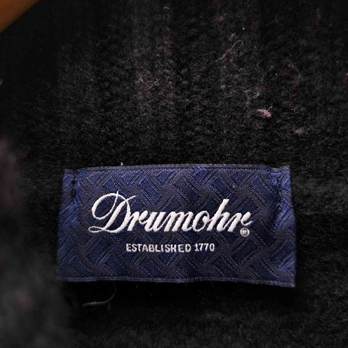 ドルモア Drumohr MADE IN ITALY イタリア製 ゲージ編み ラムウール タートルネック ニット セーター メンズ EUR:48