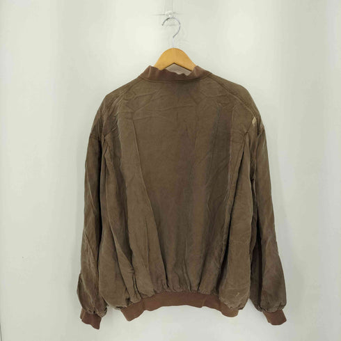 ペリーエリス PERRY ELLIS シルク100% ボンバージャケット メンズ M