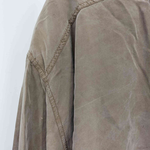 ペリーエリス PERRY ELLIS シルク100% ボンバージャケット メンズ M