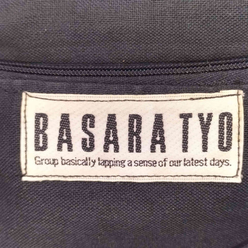 BASARA TYO レザーハンドル カゴ トートバッグ レディース