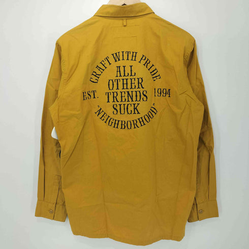 ネイバーフッド NEIGHBORHOOD バックプリント クラシックワークシャツ メンズ JPN:M