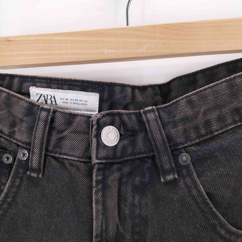 ザラ ZARA ワイドストレートデニムパンツ メンズ 36