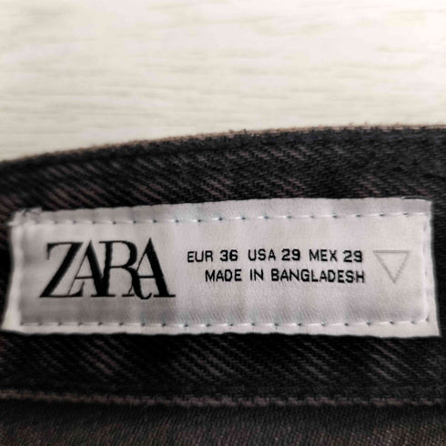 ザラ ZARA ワイドストレートデニムパンツ メンズ 36