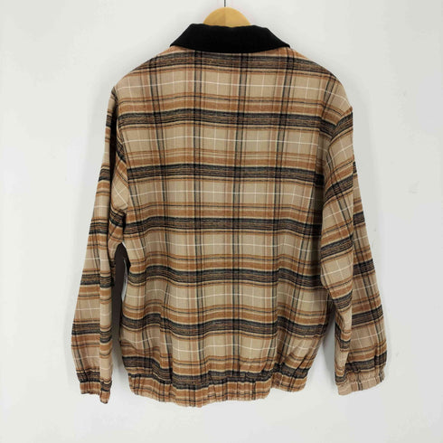 Shoowtime Collar corduroy switching work check jacket メンズ JPN:L