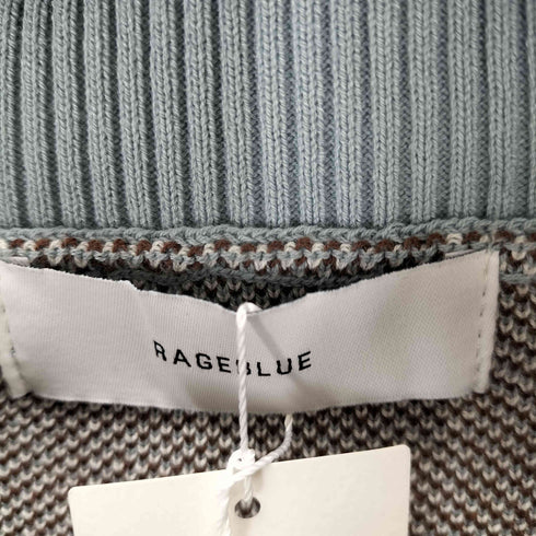 レイジブルー RAGEBLUE アーガイルニットべスト メンズ JPN:M