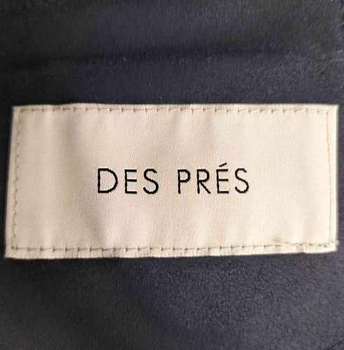 デプレ DES PRES やぎ革 バック切替 ドレープレザージャケット レディース 1