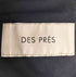 デプレ DES PRES やぎ革 バック切替 ドレープレザージャケット レディース 1