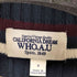 WHO.A.U ワンポイント刺繍チルデンニットベスト メンズ JPN:S