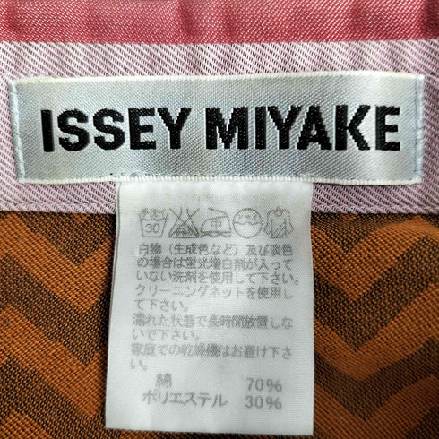 イッセイミヤケ ISSEY MIYAKE 80~90s 銀タグ マルチカラー シャツ メンズ 2