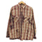 ファイブブラザー FIVE BROTHER 90S USA製 チェック ヘビー ネルシャツ メンズ import:XL