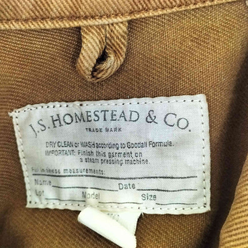ジャーナルスタンダードホームステッド JOURNAL STANDARD J.S HOMESTEAD トラッカージャケット メンズ JPN:M