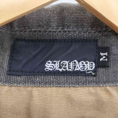 SLANOP ワッペン ジップアップジャケット Y2K メンズ M