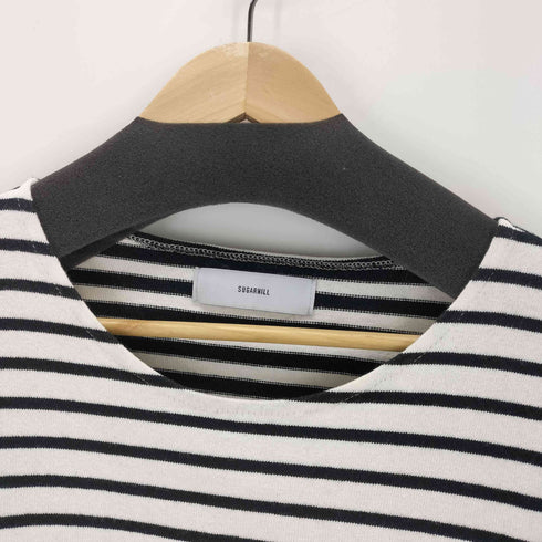 シュガーヒル SUGARHILL 19SS TEE03 クルーネックボーダーTシャツ メンズ JPN:L