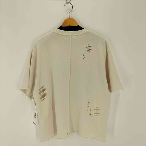 SEDACRE ダメージ加工S/Sスウェットプルオーバー メンズ JPN:M