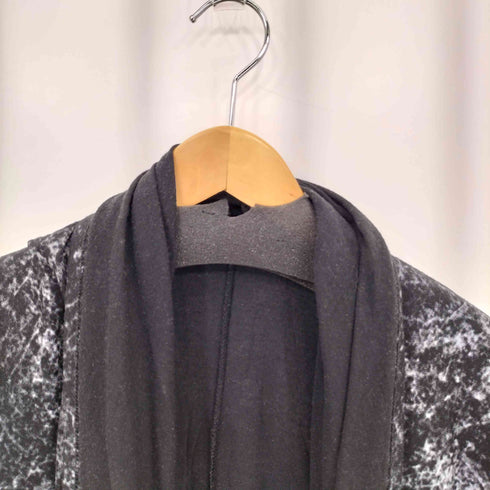 シュリセル SCHLUSSEL 総柄ドレープカーディガン Y2K メンズ