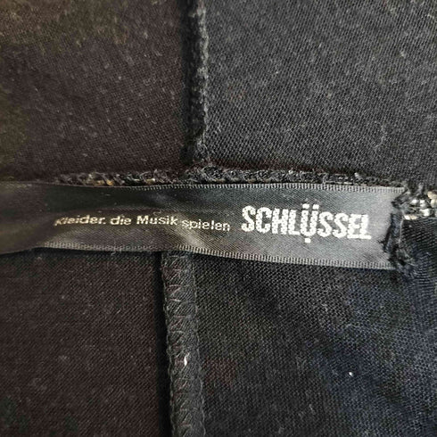 シュリセル SCHLUSSEL 総柄ドレープカーディガン Y2K メンズ