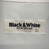 ブラックアンドホワイト BLACK&WHITE ロゴプリントスタンドカラージャケット メンズ JPN:L