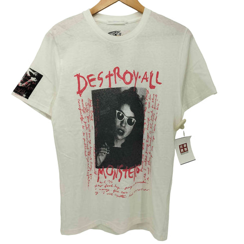 ジィヒステリックトリプルエックス Thee Hysteric XXX パンクロック サイケデリックロック ノイズロック ヘビィメタル バンドコラボ アートワーク両面プリント S/S Tシャツ メンズ JPN:M