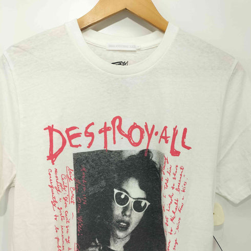 ジィヒステリックトリプルエックス Thee Hysteric XXX パンクロック サイケデリックロック ノイズロック ヘビィメタル バンドコラボ アートワーク両面プリント S/S Tシャツ メンズ JPN:M