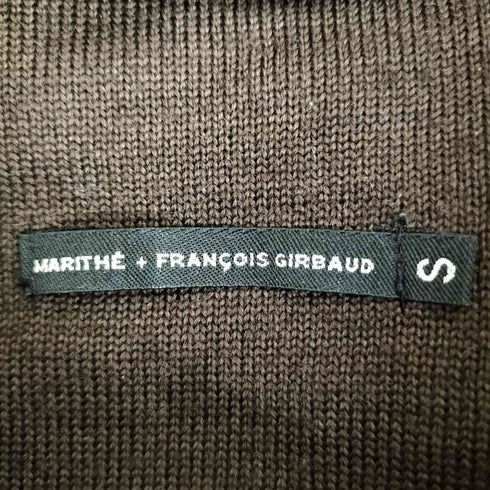 マリテフランソワジルボー MARITHE FRANCOIS GIRBAUD ツギハギタートルネックニット レディース S