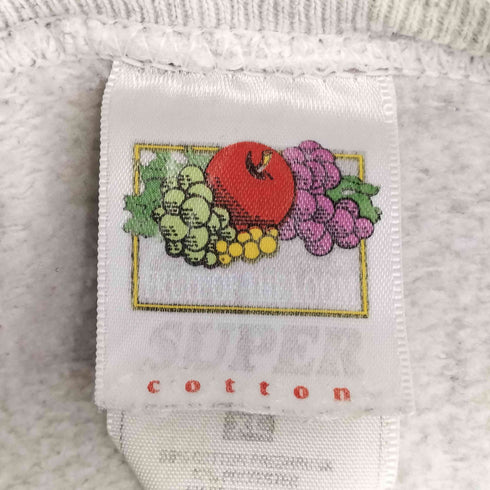 フルーツオブザルーム FRUIT OF THE LOOM 90S ロゴプリント スウェット レディース