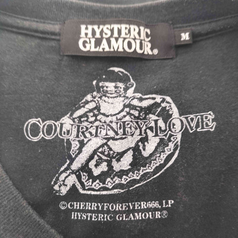 ヒステリックグラマー HYSTERIC GLAMOUR アーティストコラボ アートワーク プリント S/S Tシャツ メンズ JPN:M