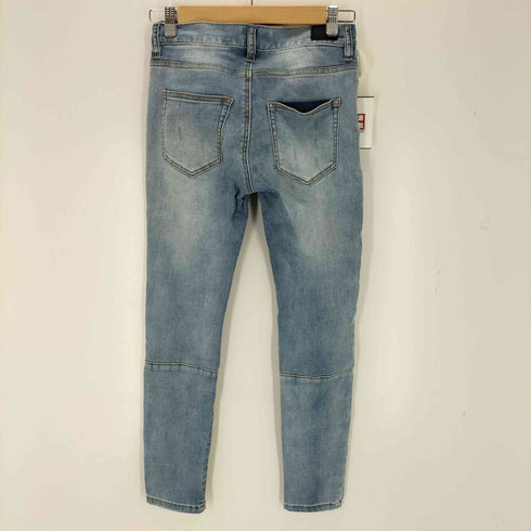 ダンケシェーン Danke Schon 21SS 裾ジップ ダメージ加工 スキニー メンズ 28