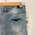 ダンケシェーン Danke Schon 21SS 裾ジップ ダメージ加工 スキニー メンズ 28